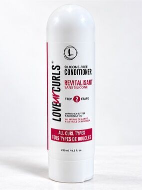 Love Ur Curls Silicone-Free Conditioner Step 2 Shea Butter Moringa Oil 8.5 oz